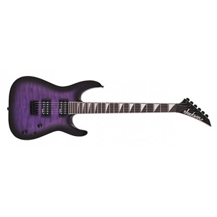 JACKSON JS32Q DKA DINKY ARCH TOP TRANSPARENT PURPLE BURST